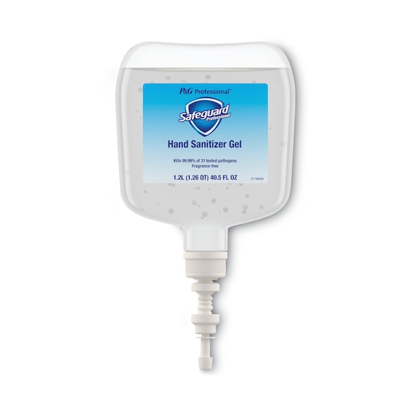 Safeguard Professional Antibacterial Gel Hand Sanitizer, 1,200 mL Refill, Fragrance-Free, 4PK 48842 - main